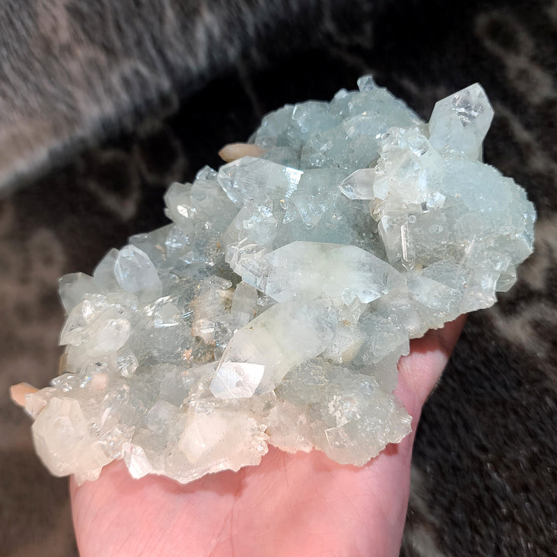 Stilbite & Apophyllite Crystals B