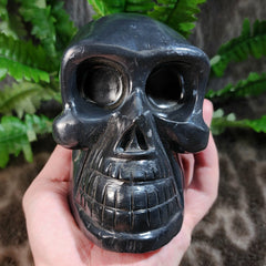 Carved Onyx Skull, XL