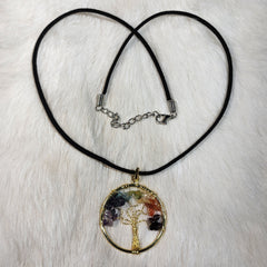 Tree of Life Crystal Necklaces