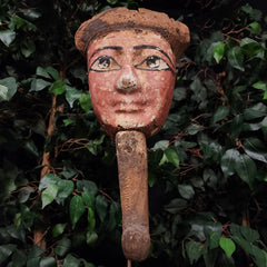 Ancient Egyptian Mummy Mask XL, Bearded