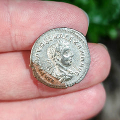 Roman Emperor Severus Alexander Denarius
