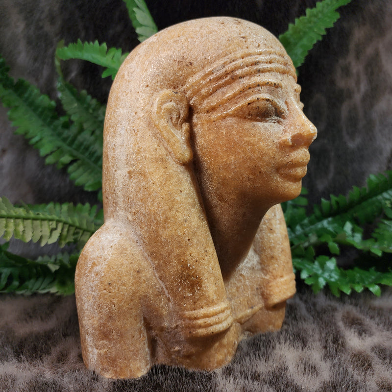 Ancient Egyptian Calcite Statue (SALE)