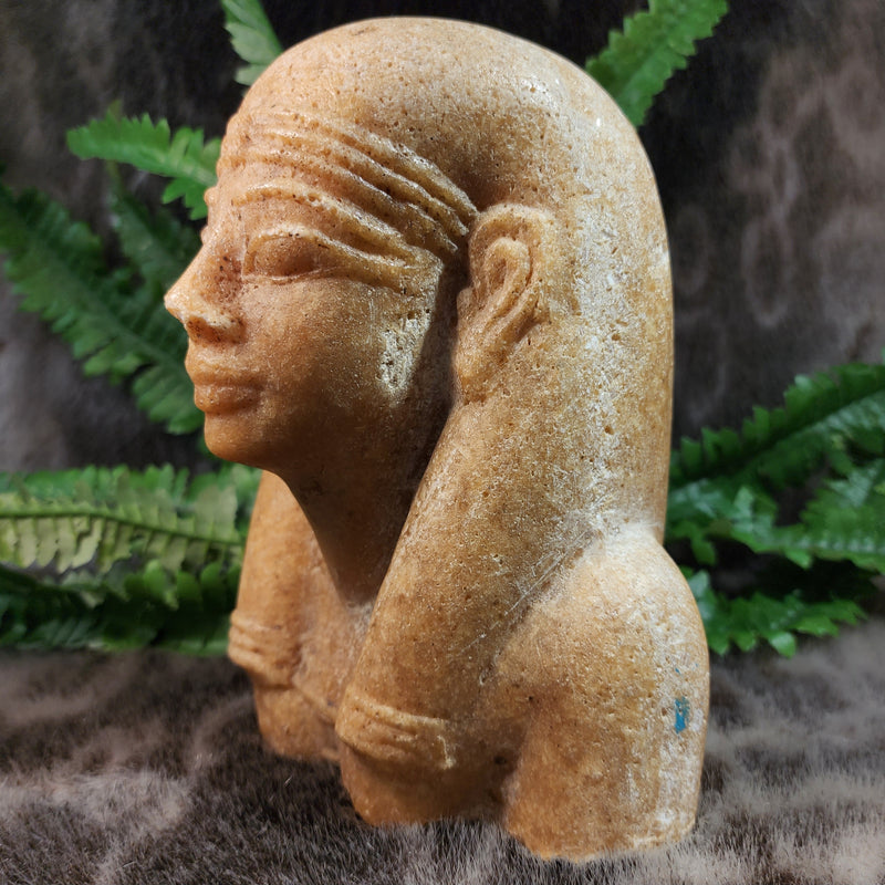 Ancient Egyptian Calcite Statue (SALE)