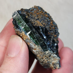 Green Vivianite Crystals (2