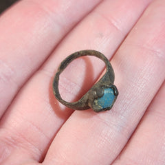 Byzantine Cabochon Ring L (Size 4)