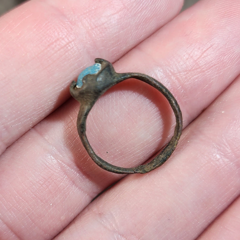 Byzantine Cabochon Ring L (Size 4)