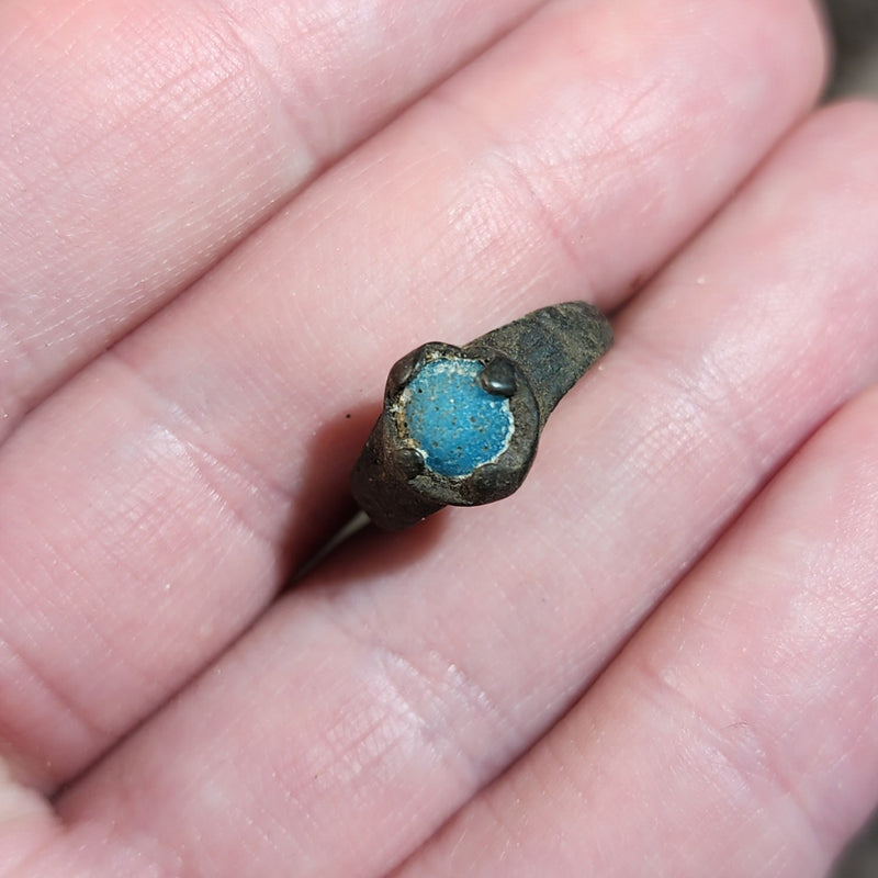 Byzantine Cabochon Ring L (Size 4)