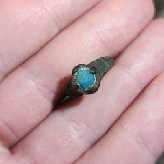 Byzantine Cabochon Ring L (Size 4)