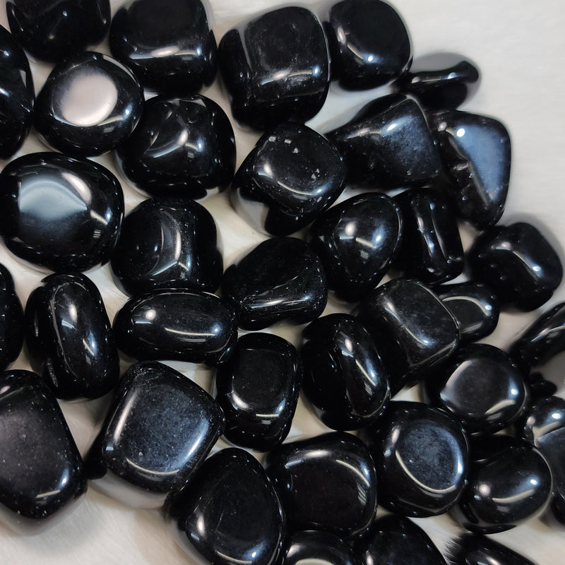 Obsidian, Tumbled SET OF 2 (1-1.25")