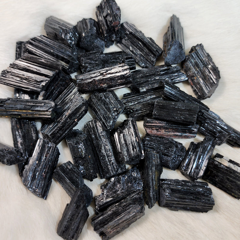 Black Tourmaline, PAIRS (1.25")