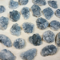 Blue Celestite Crystal Clusters (1.5
