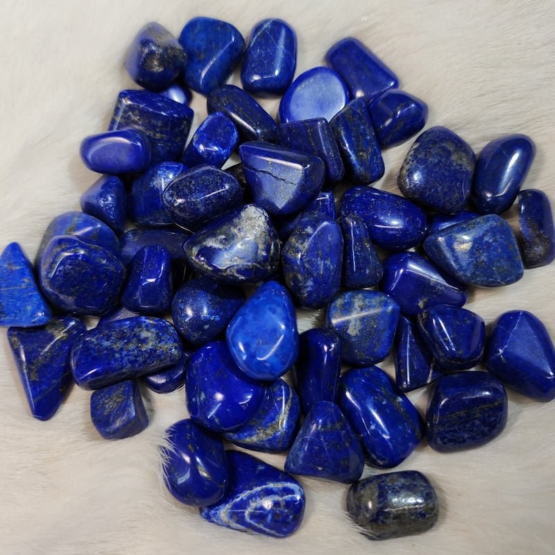 Lapis Lazuli, Tumbled (0.75"-1")