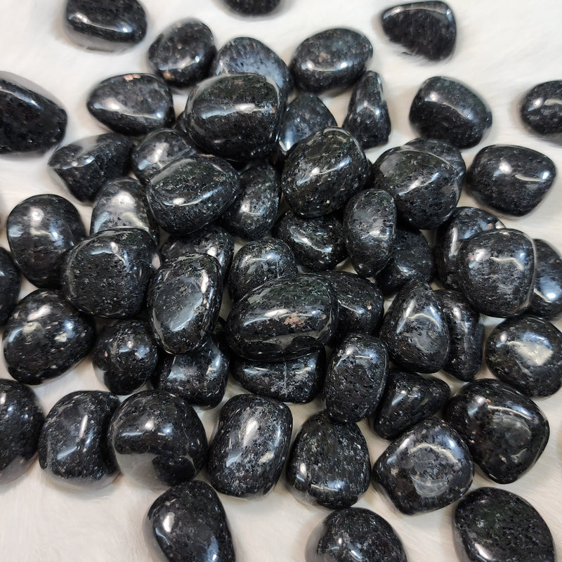 Nuummite, Tumbled (1")