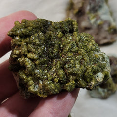 Epidote & Quartz (Morocco)