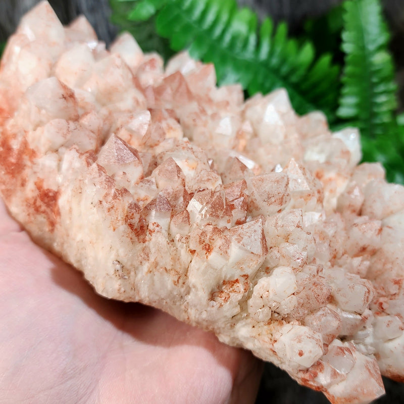 Hematite Quartz Cluster B (7.5")