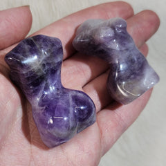 Amethyst, Carved Feminine Body (2