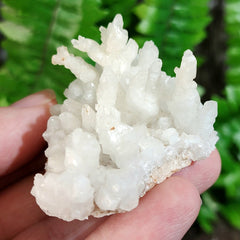 Aragonite & Calcite Crystal Clusters (2