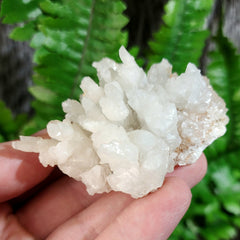 Aragonite & Calcite Crystal Clusters (2