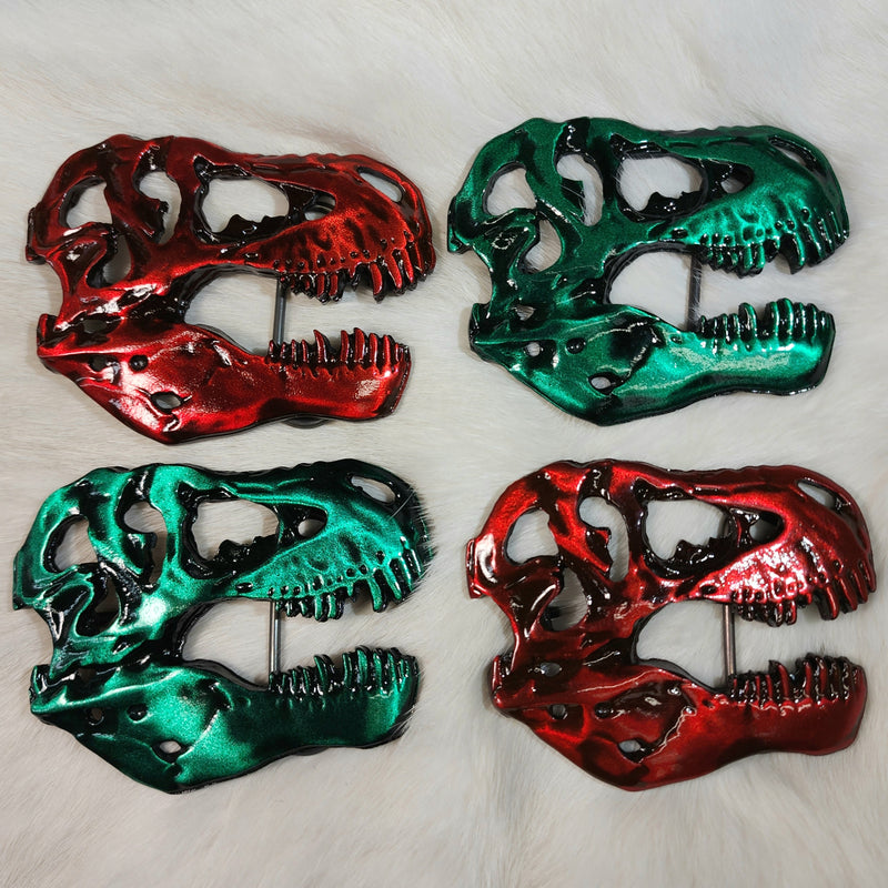 Tyrannosaurus Rex Dinosaur Belt Buckles