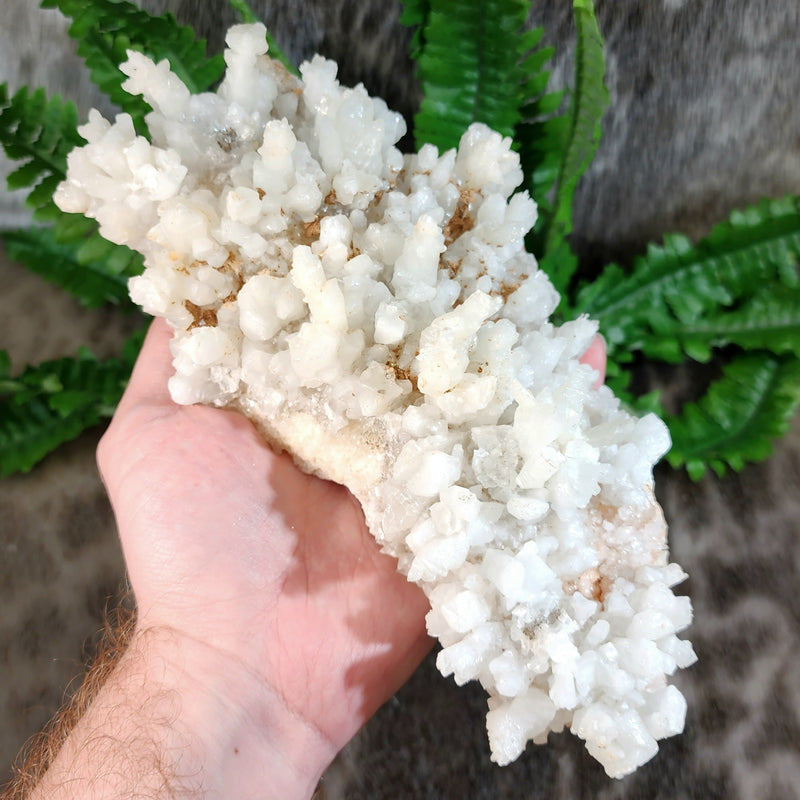 Aragonite & Calcite Crystal Cluster A (8.75")