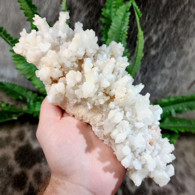 Aragonite & Calcite Crystal Cluster A (8.75")