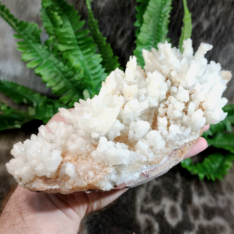 Aragonite & Calcite Crystal Cluster A (8.75")