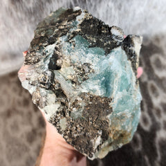 Rainbow Fluorite Crystal B, XL