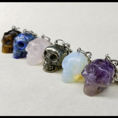 Crystal Skull Keychains