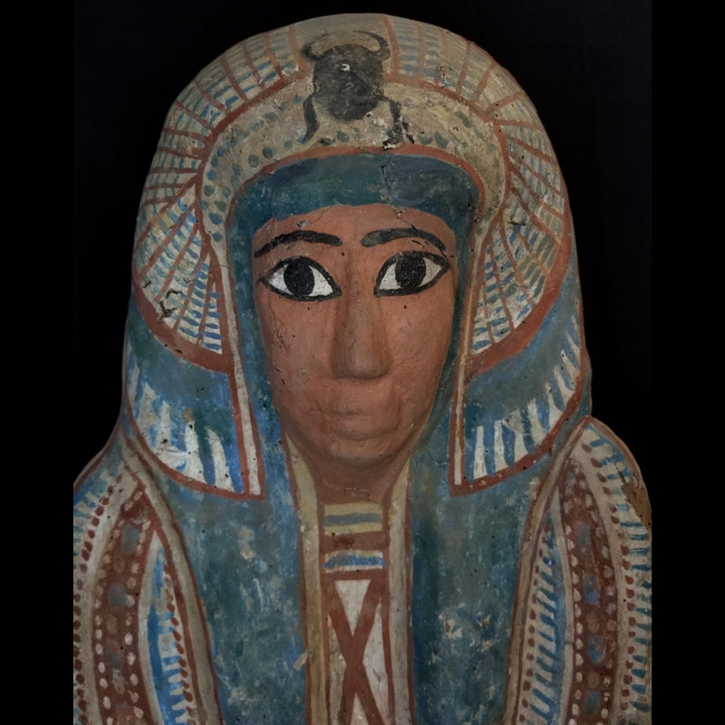 Ancient Egyptian Child Sarcophagus Lid