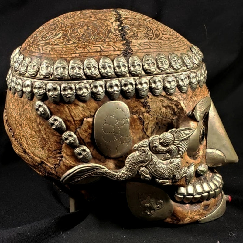 Tibetan Kapala Skull B