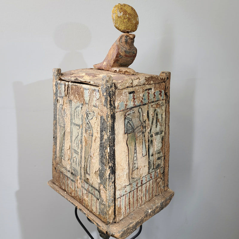 Ancient Egyptian Canopic Box