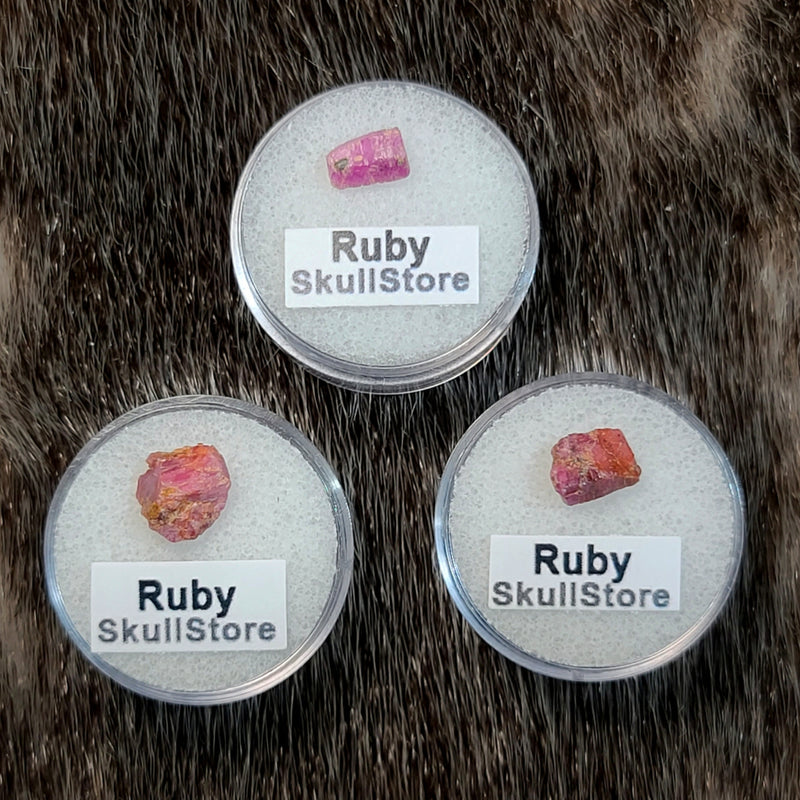 Ruby, Natural (Gem Jar)