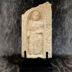 Ancient Roman Woman Relief