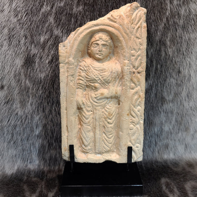 Ancient Roman Woman Relief