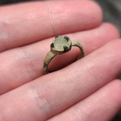 Byzantine Cabochon Ring D (Size 4)