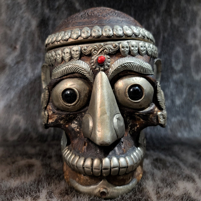 Tibetan Kapala Skull