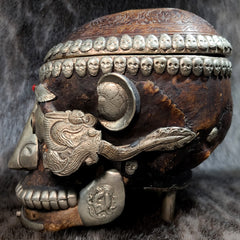 Tibetan Kapala Skull