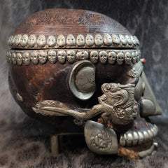 Tibetan Kapala Skull