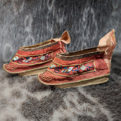 Foot-Binding Shoes (Lotus Shoes), A