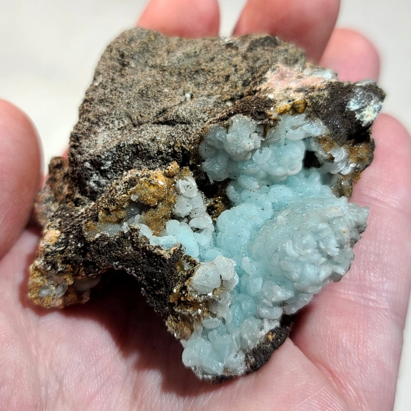 Blue Hemimorphite Crystals