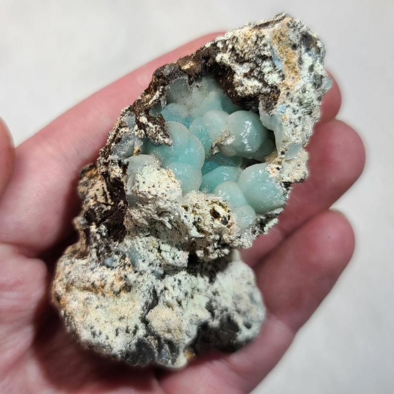 Blue Hemimorphite Crystals