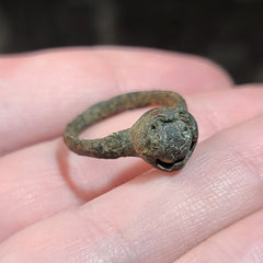 Byzantine Cabochon Ring H (Size 5.5)