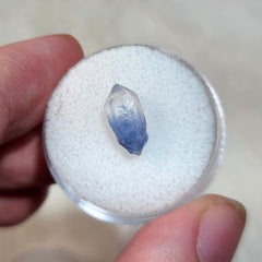 Blue Quartz Crystal Points (Dumortierite), Gem Jars