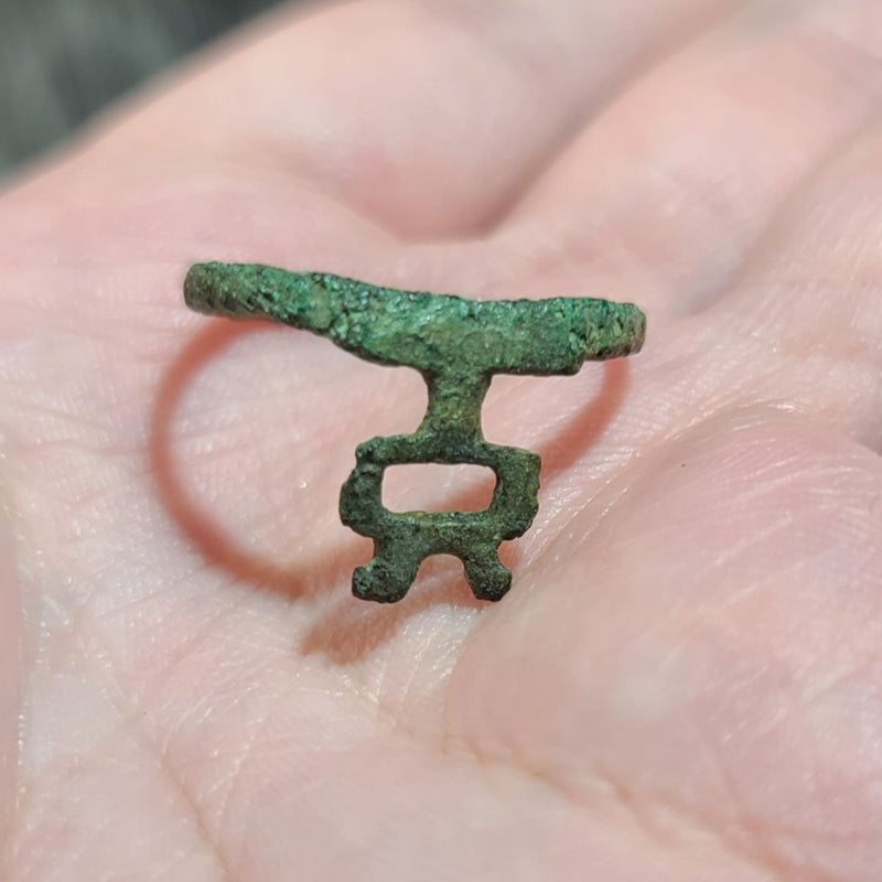 Ancient Roman Key Ring, D