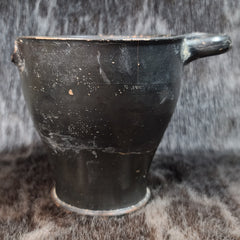 Ancient Greek Black-Glazed Skyphos, C