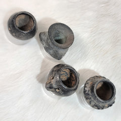 Ancient Colima Votive Blackware Set