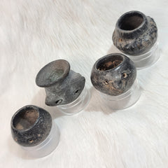 Ancient Colima Votive Blackware Set