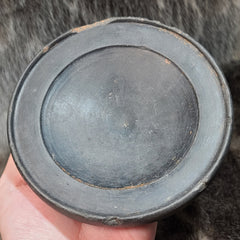 Ancient Greek Blackware Plate A