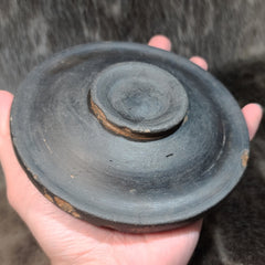 Ancient Greek Blackware Plate A
