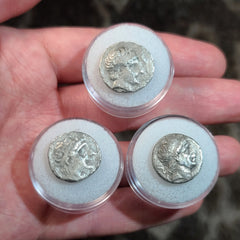 Greek Silver Drachma, King Antiochus Soter I